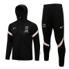 Paris Saint-Germain Träningsjacka Hood 2022-23 Svart rosa Paris Saint-Germain Träningsjacka Hood 2022-23 Svart rosa